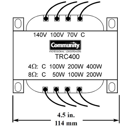 Biamp Community TRC400