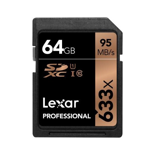 Lexar SD64GB_PRO633